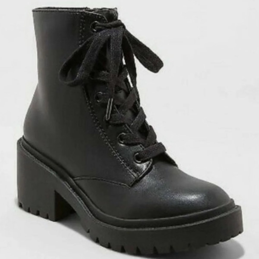 Universal Thread | Chunky Heel Combat Boot - image 1